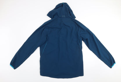 Mens UK Size L Umbro Blue Windbreaker Coat