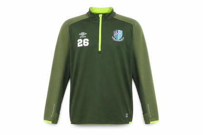 Mens UK Size L Umbro Green Pullover Sweatshirt