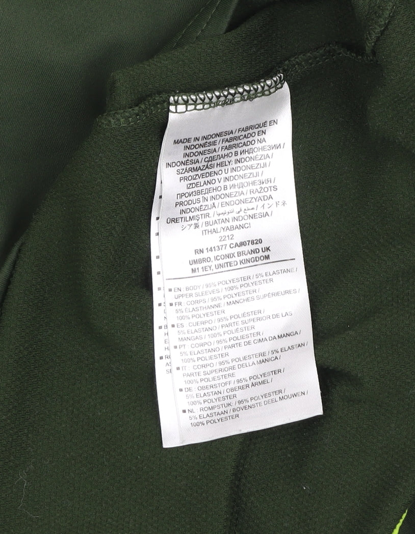 Mens UK Size L Umbro Green Pullover Sweatshirt