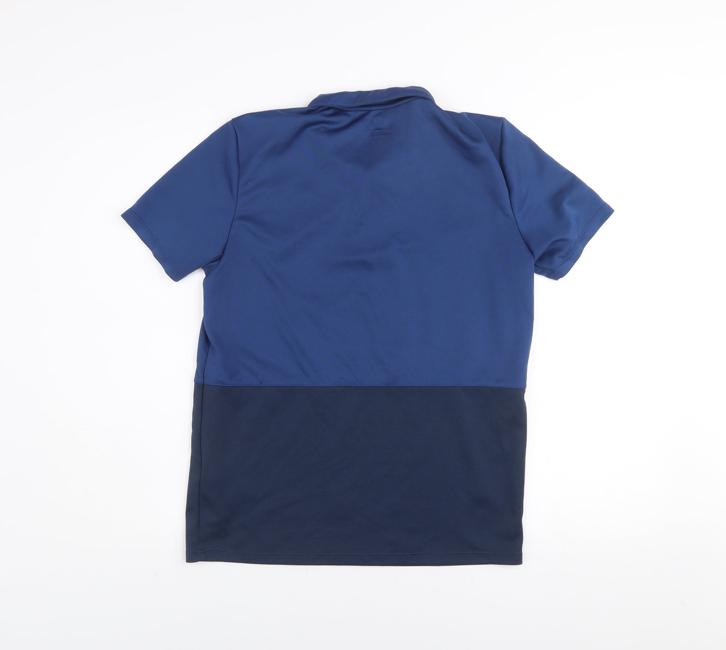 Mens UK Size M Umbro Blue FootballGym & TrainingRunning & Jogging Polo