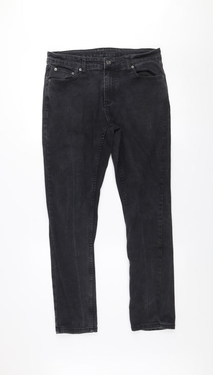 Blakely Original Men's Black Slim Jeans Size Large Denim