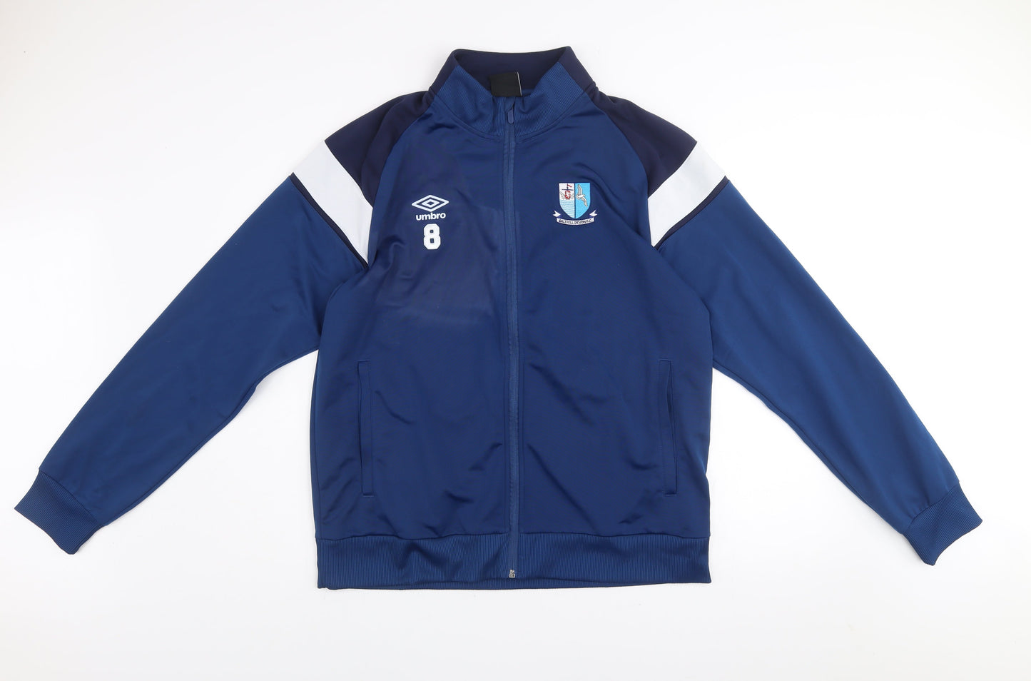 Mens UK Size XL Umbro Blue Football Gym & Training Running & Jogging Jacket