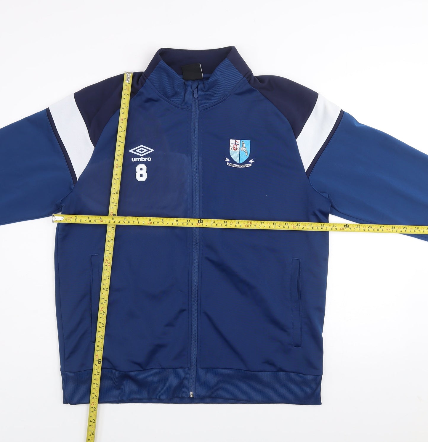 Mens UK Size XL Umbro Blue Football Gym & Training Running & Jogging Jacket