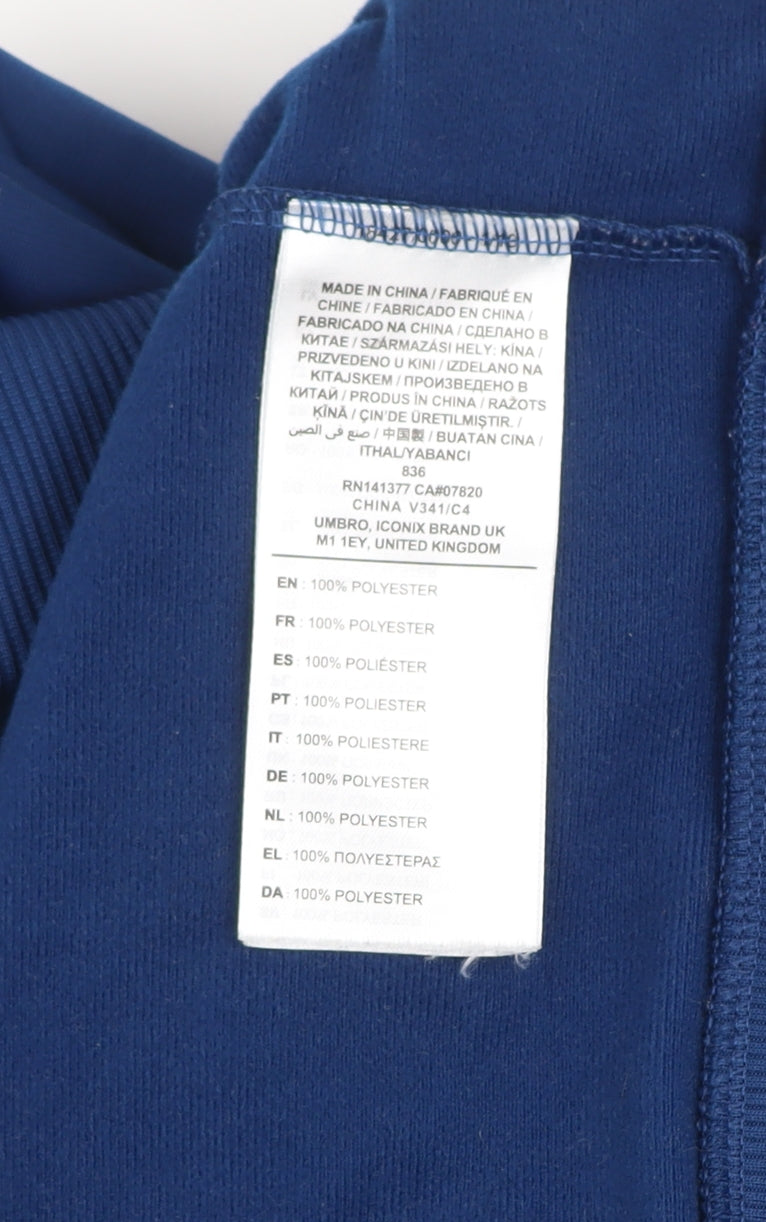 Mens UK Size XL Umbro Blue Football Gym & Training Running & Jogging Jacket