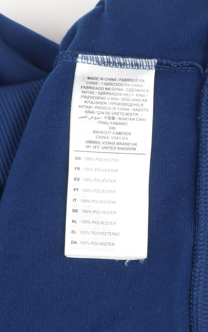 Mens UK Size XL Umbro Blue Football Gym & Training Running & Jogging Jacket