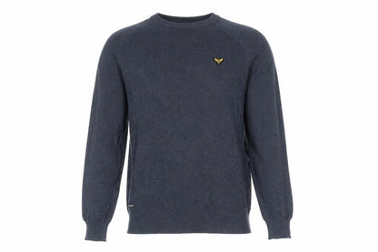 Mens UK Size M Threadbare Blue Pullover Jumper