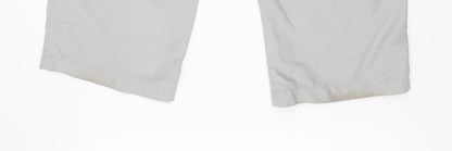 Dunlop Men’s Grey Chino Trousers Size S 36W Regular Fit Casual