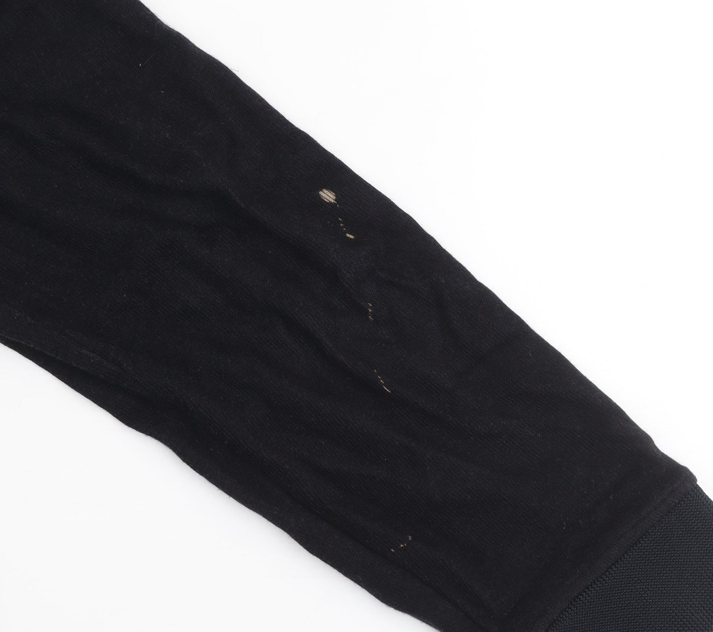 Next Signature Men's Black XL Cotton Viscose 1/2 Zip Jumper