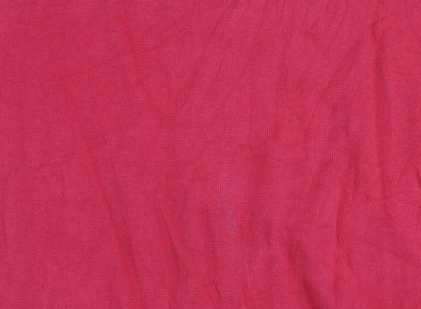 Tommy Hilfiger Men's Red Cotton Crew Neck Pullover Jumper XL