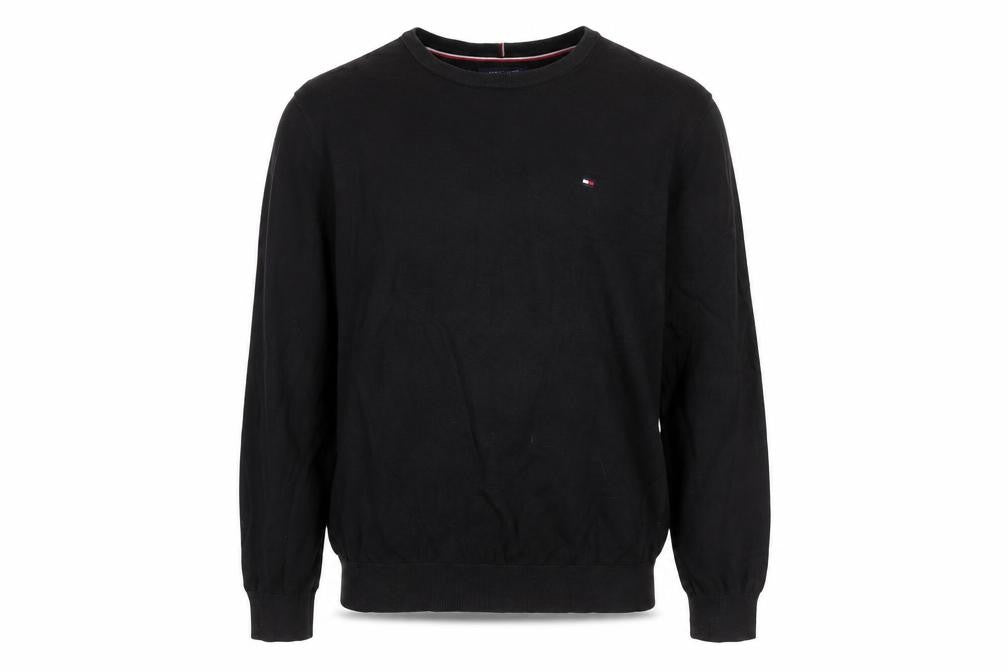 Mens UK Size XL Tommy Hilfiger Black Pullover Jumper