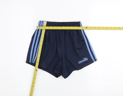 O'Neills Boys Navy Blue 26in Athletic Polyester Sports Shorts