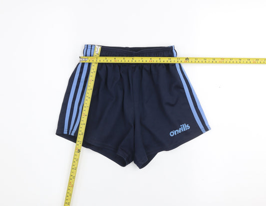 O'Neills Boys Navy Blue 26in Athletic Polyester Sports Shorts