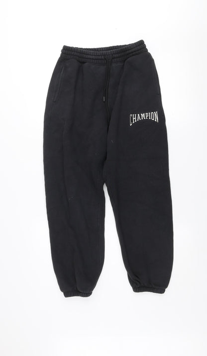 Champion Women's Black Small Fleece Sweatpants Joggers