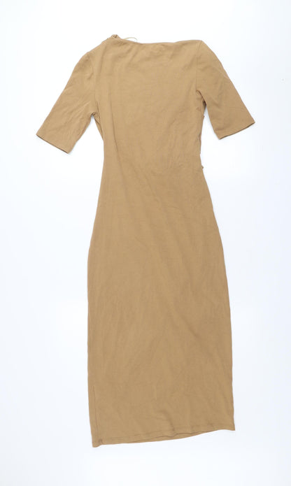 Womens UK Size M Zara Bodycon Dress