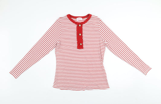 Womens UK Size 16 Savida Red Basic T-Shirt