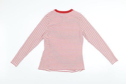 Womens UK Size 16 Savida Red Basic T-Shirt