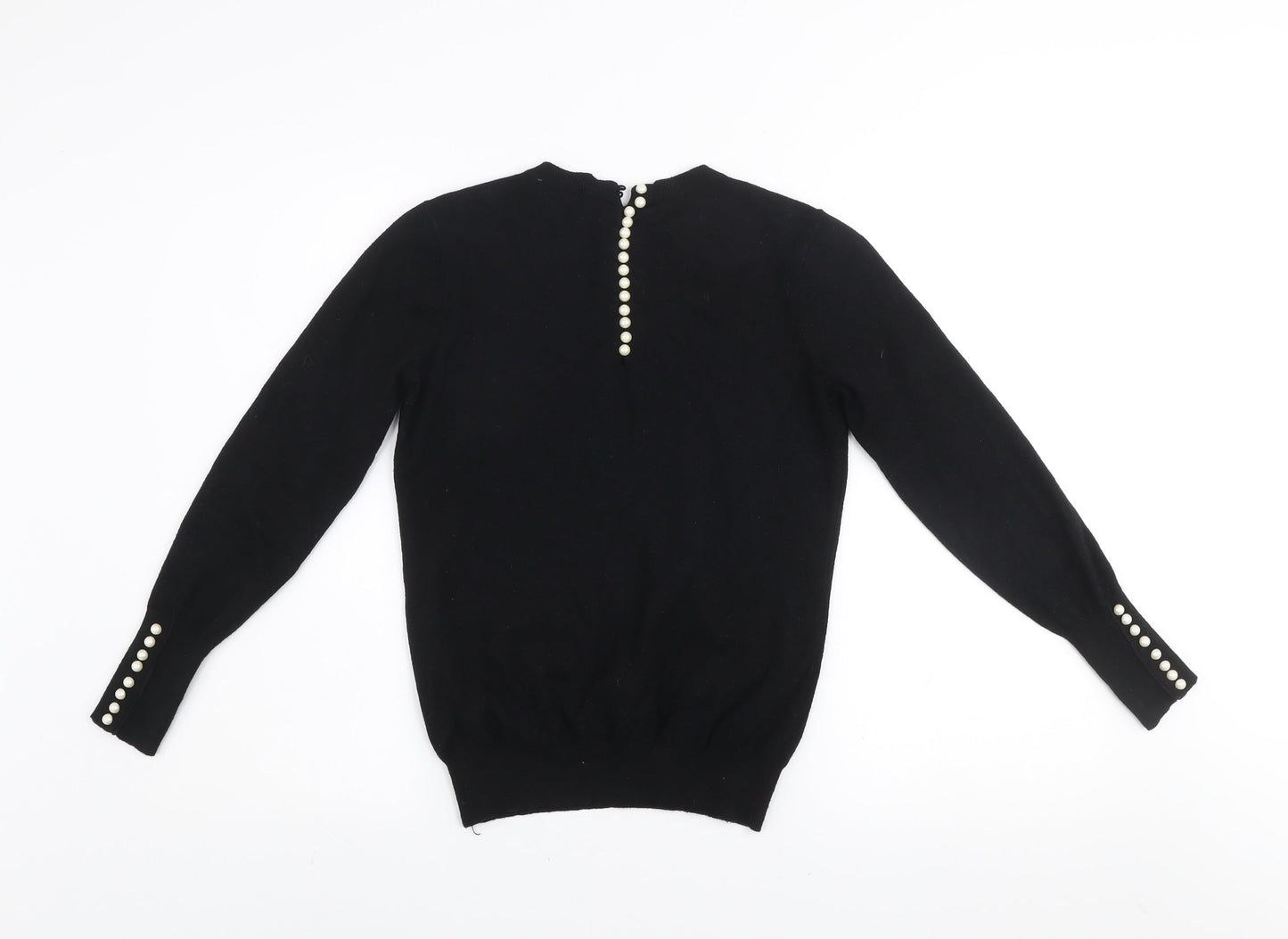Womens UK Size 10 Savida Black Pullover Jumper