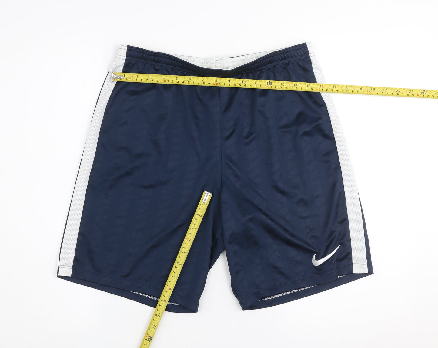 Nike Men's Blue Dri-FIT Athletic Shorts Size L Polyester Breathable