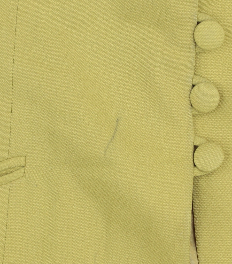 Womens UK Size 10 Gerry Weber Yellow Blazer