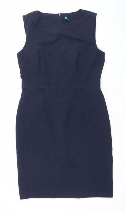 Womens UK Size 12 United Colors of Benetton Sheath Dress