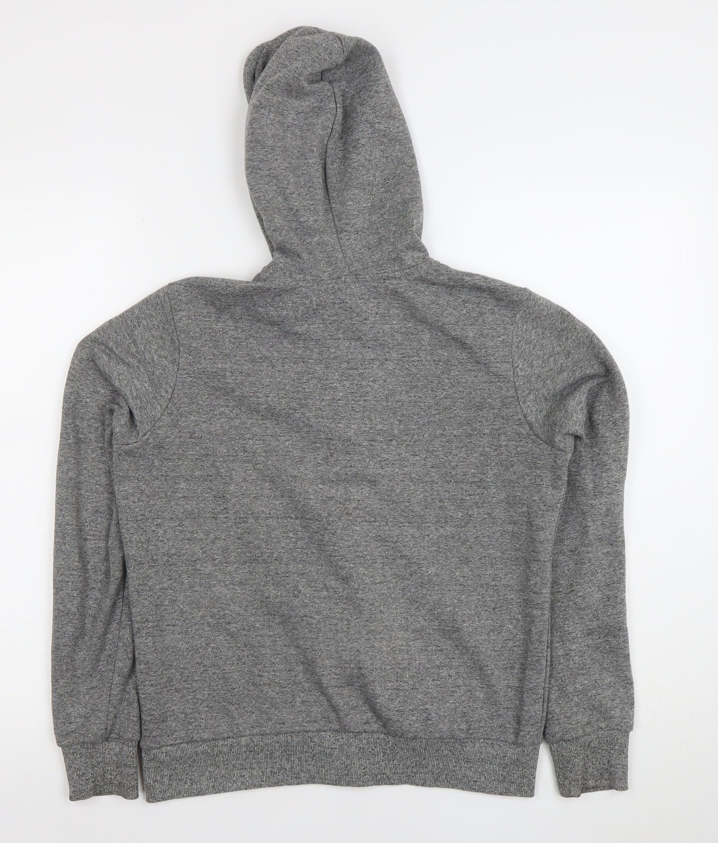 H&M Divided Women's Grey Full Zip Hoodie Size Small Cotton Blend