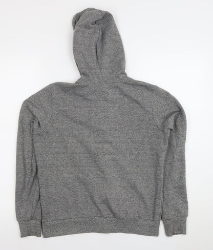 H&M Divided Women's Grey Full Zip Hoodie Size Small Cotton Blend