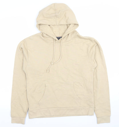 Womens UK Size 6 Topshop Beige Pullover Hoodie