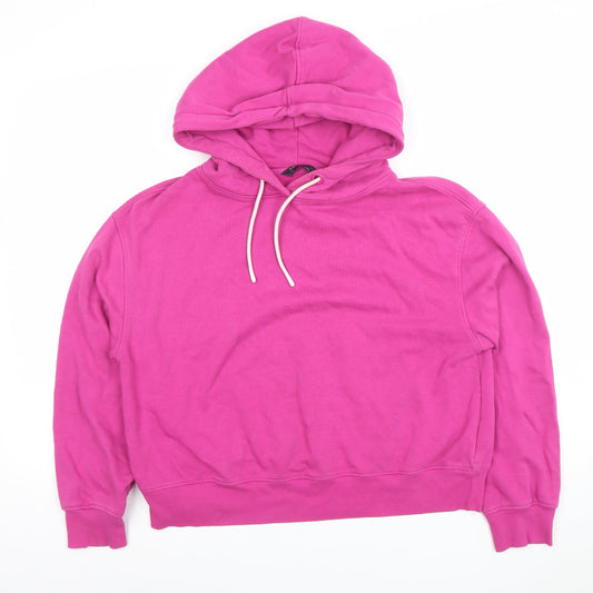 Womens UK Size 10 Marks and Spencer Pink Pullover Hoodie
