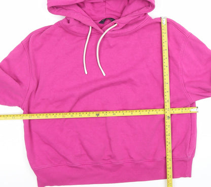 Womens UK Size 10 Marks and Spencer Pink Pullover Hoodie