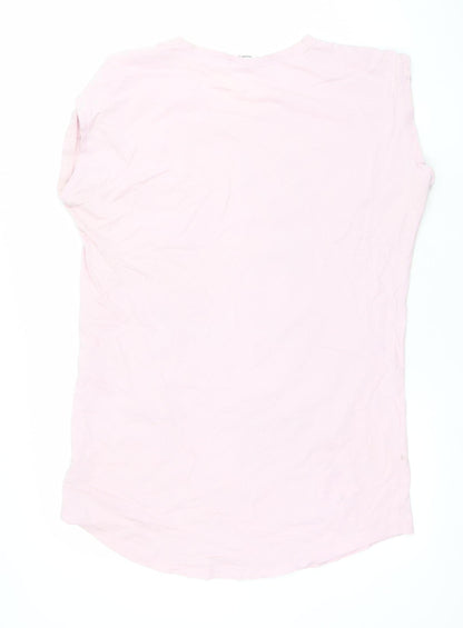 Looney Tunes Womens Pink Bugs Bunny Nightshirt Size 14-16