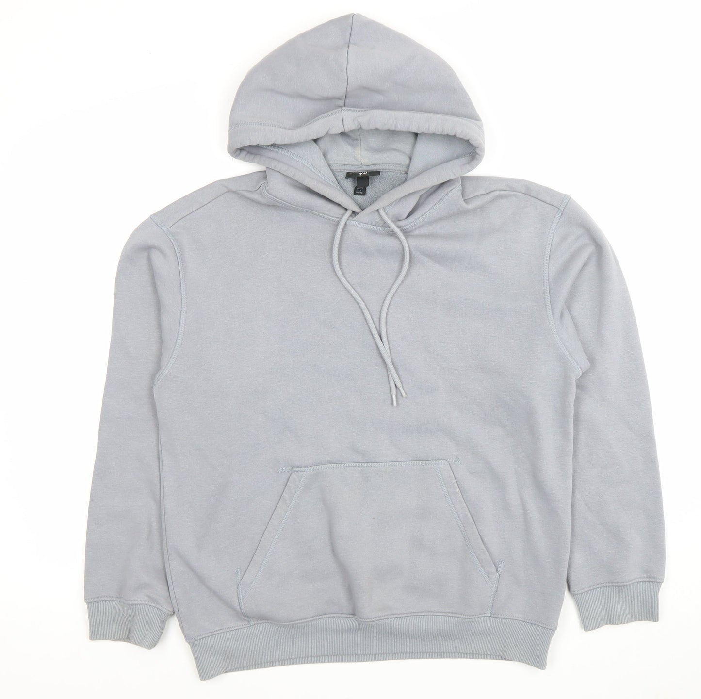 Mens UK Size S H&M Grey Pullover Hoodie