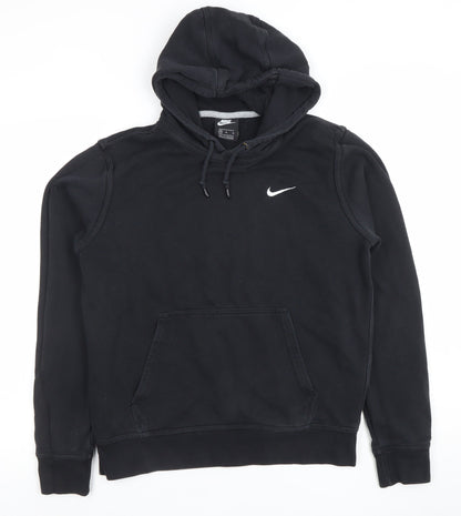 Mens UK Size M Nike Black Pullover Hoodie