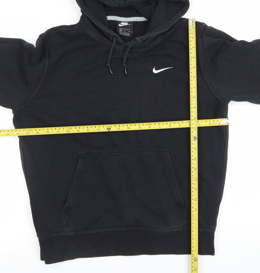 Mens UK Size M Nike Black Pullover Hoodie