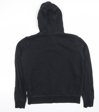 Mens UK Size M Nike Black Pullover Hoodie