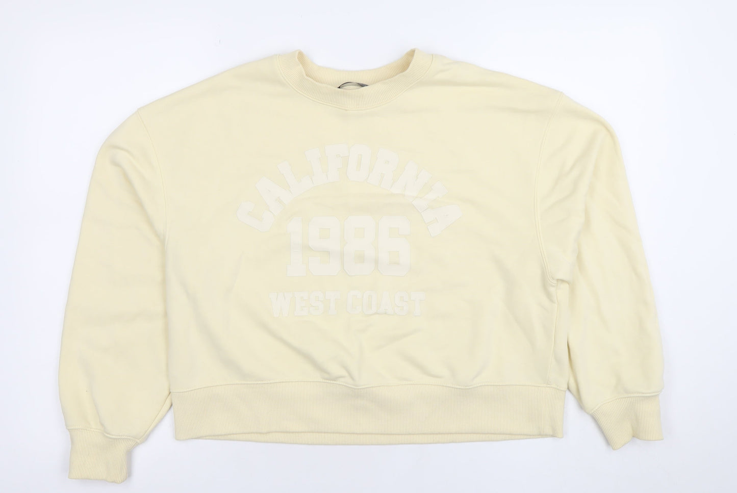 Womens UK Size S Dunnes Beige Pullover Sweatshirt
