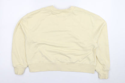 Womens UK Size S Dunnes Beige Pullover Sweatshirt