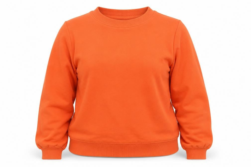 Womens UK Size 8 NEXT Orange Pullover Sweatshirt