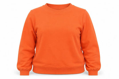 Womens UK Size 8 NEXT Orange Pullover Sweatshirt