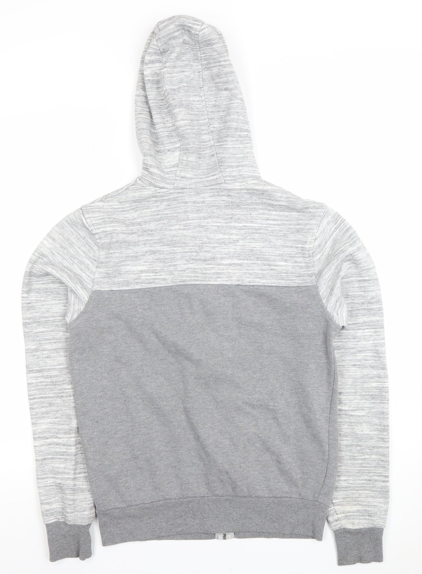 Primark Men's Grey Full Zip Hoodie XS Regular Fit