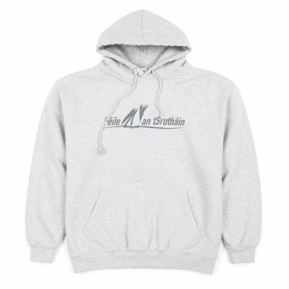 Mens UK Size L Just Hoods Grey Pullover Hoodie