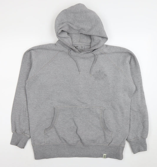 Mens UK Size M Unknown Grey Pullover Hoodie