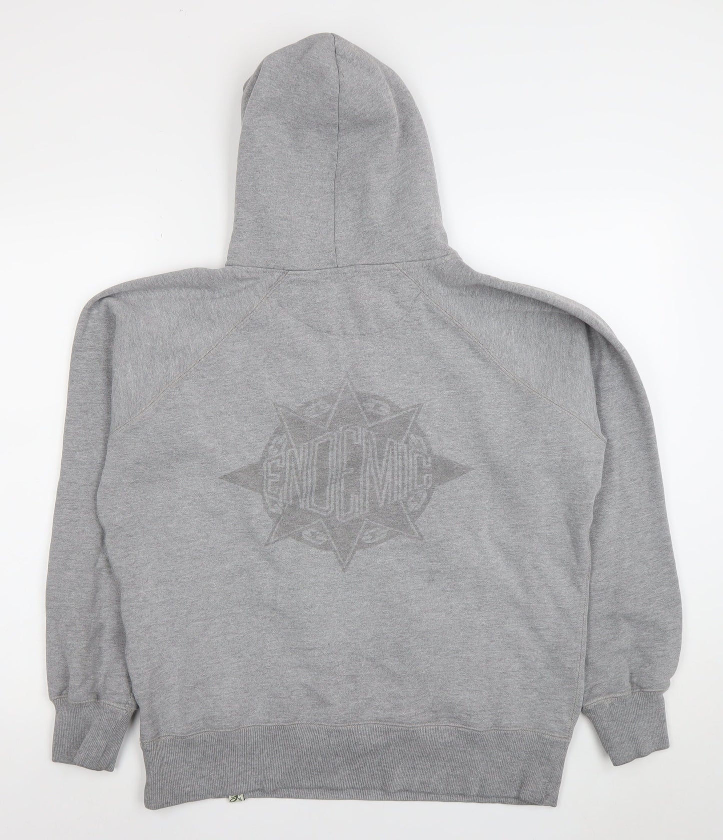 Mens UK Size M Unknown Grey Pullover Hoodie