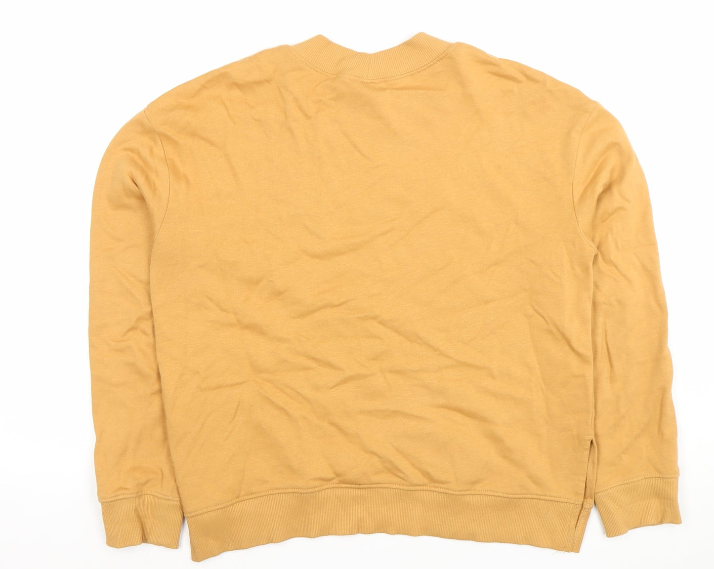 H&M Divided Women’s Beige Cotton Pullover Sweatshirt Size S