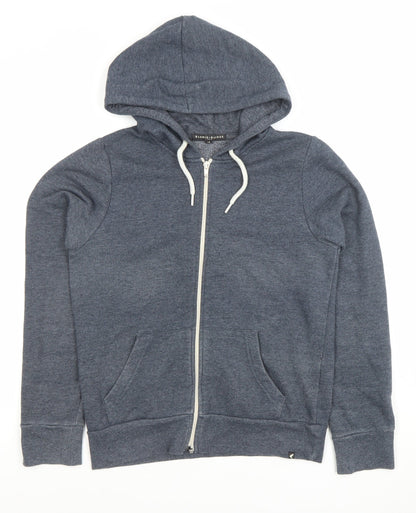 Womens UK Size 12 Blonde + Blonde Blue Full Zip Hoodie