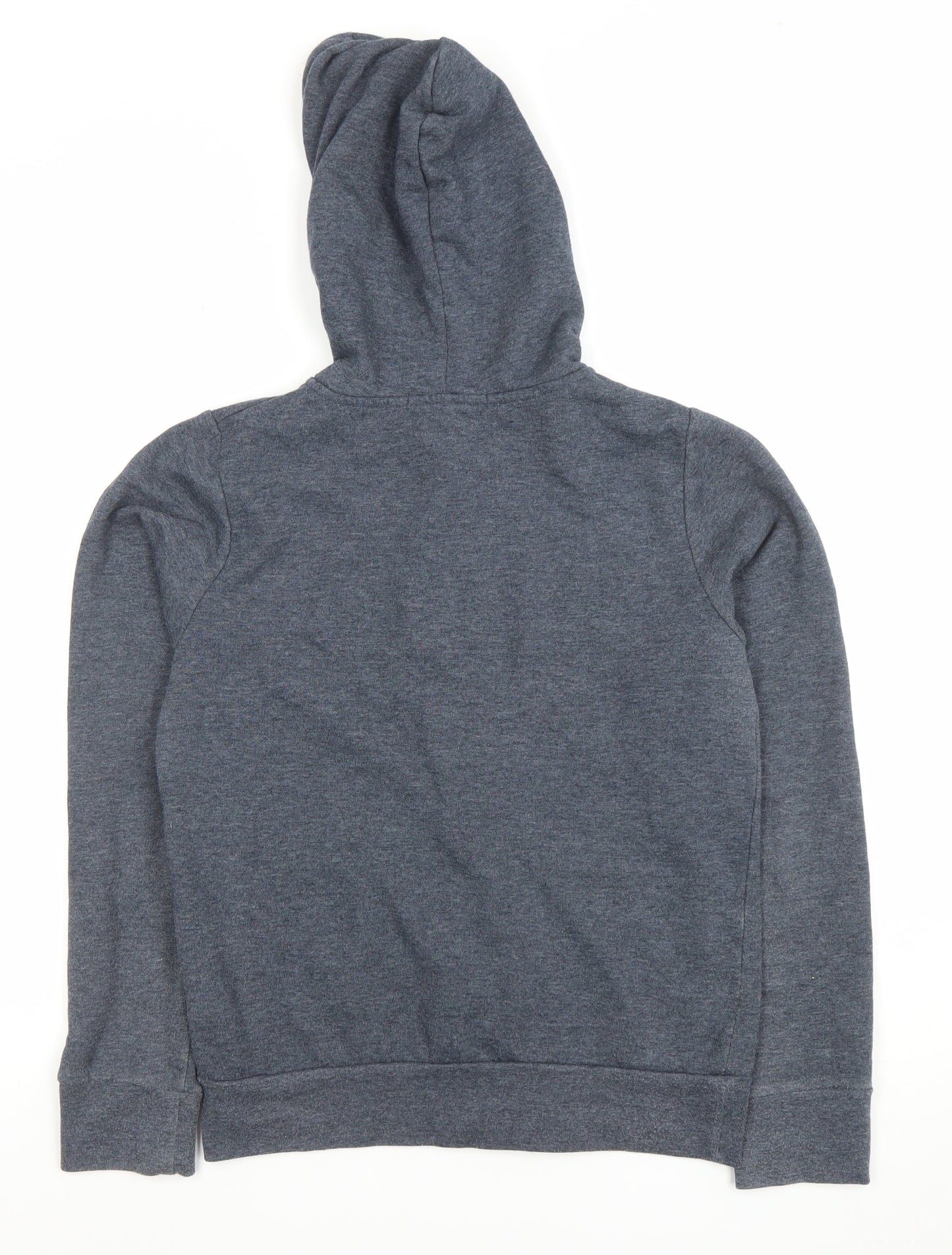 Womens UK Size 12 Blonde + Blonde Blue Full Zip Hoodie
