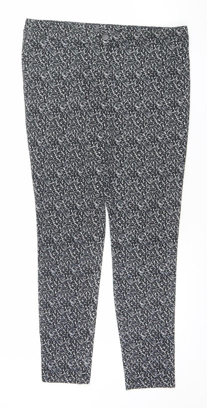 Womens UK Size 12 Atmosphere Slim Fit Leggings Black Leggings
