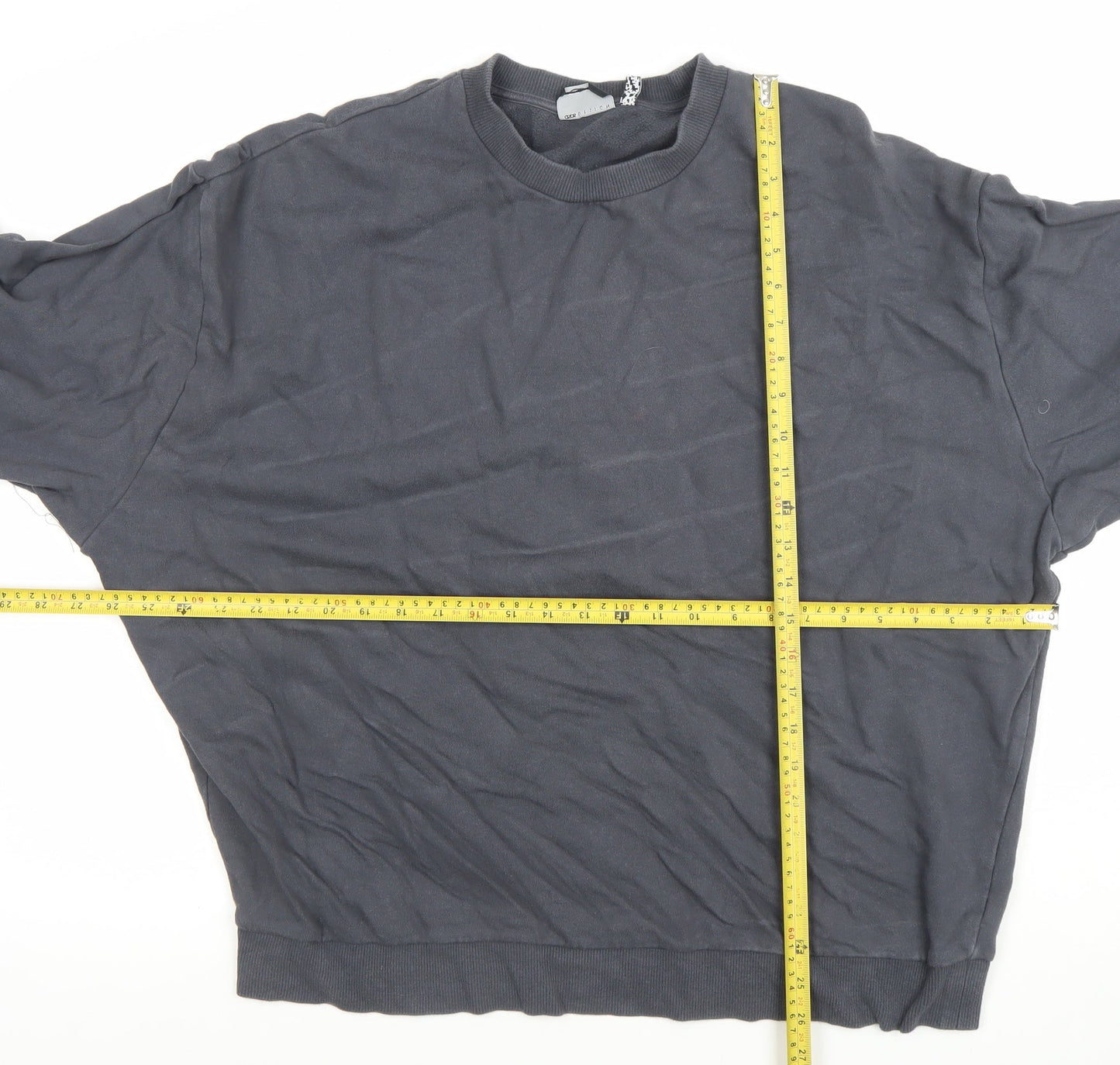 Mens UK Size L ASOS Grey Pullover Sweatshirt
