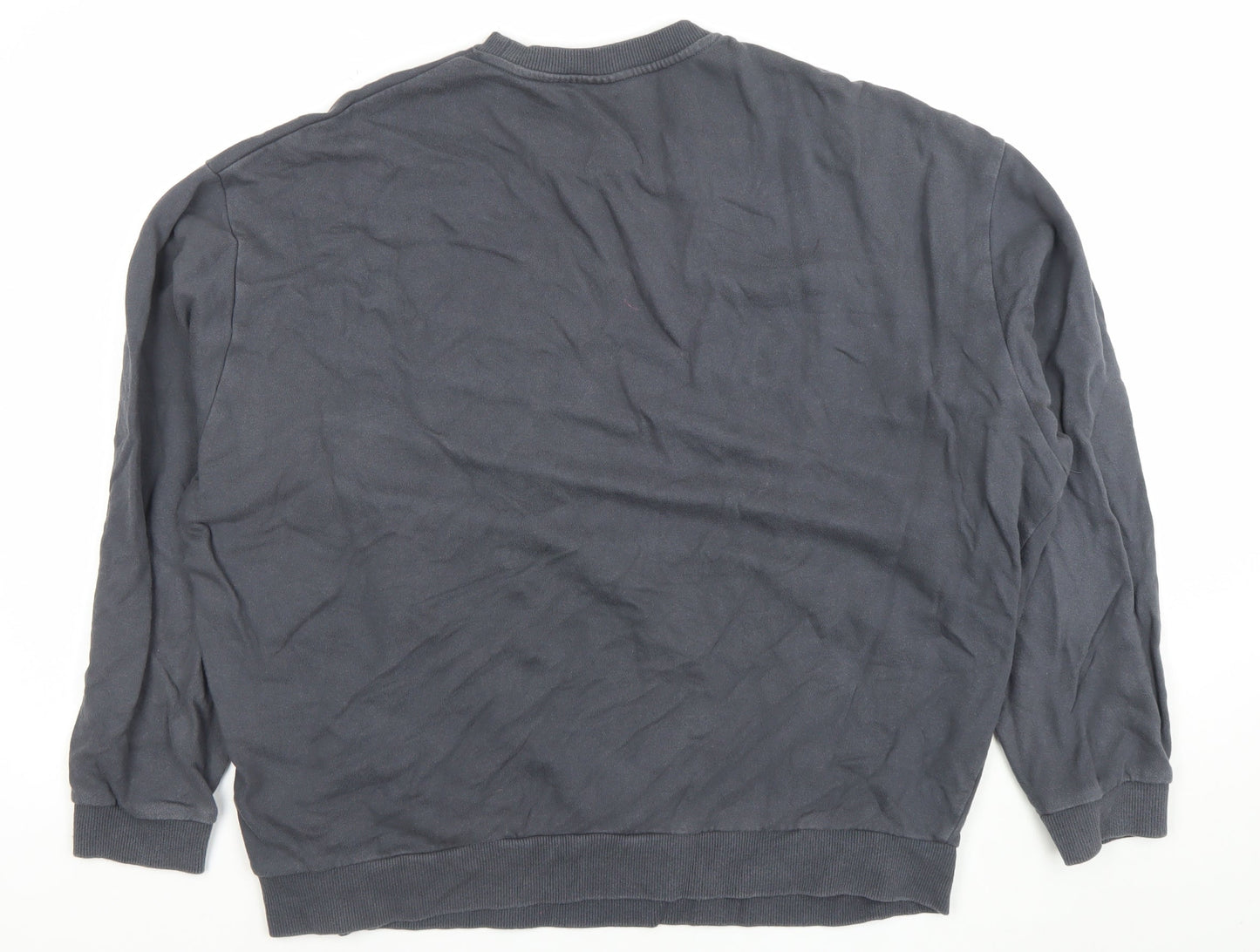 Mens UK Size L ASOS Grey Pullover Sweatshirt