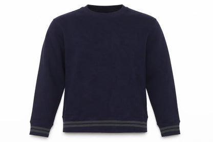 Mens UK Size M JACHS Blue Pullover Sweatshirt