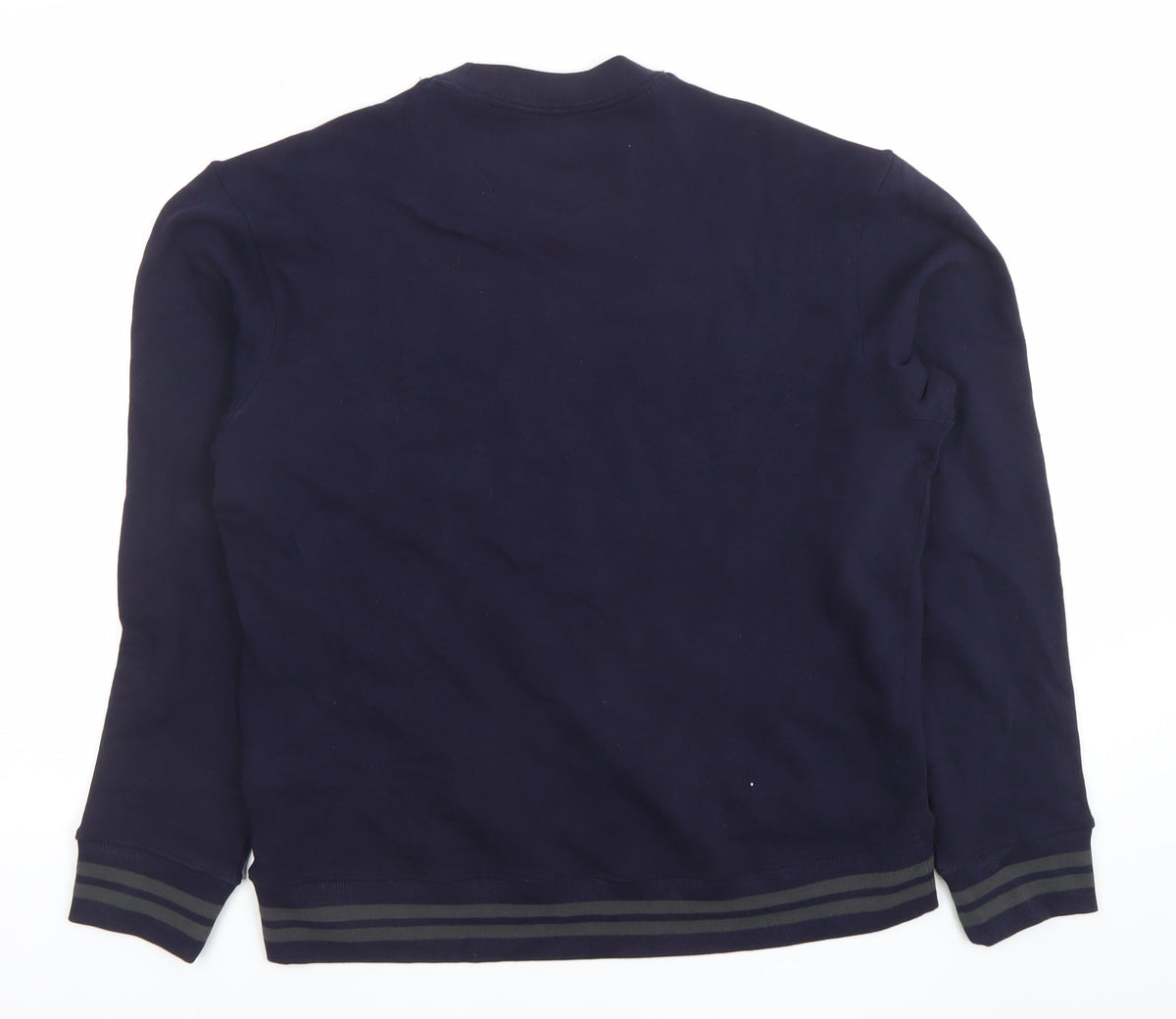 Mens UK Size M JACHS Blue Pullover Sweatshirt